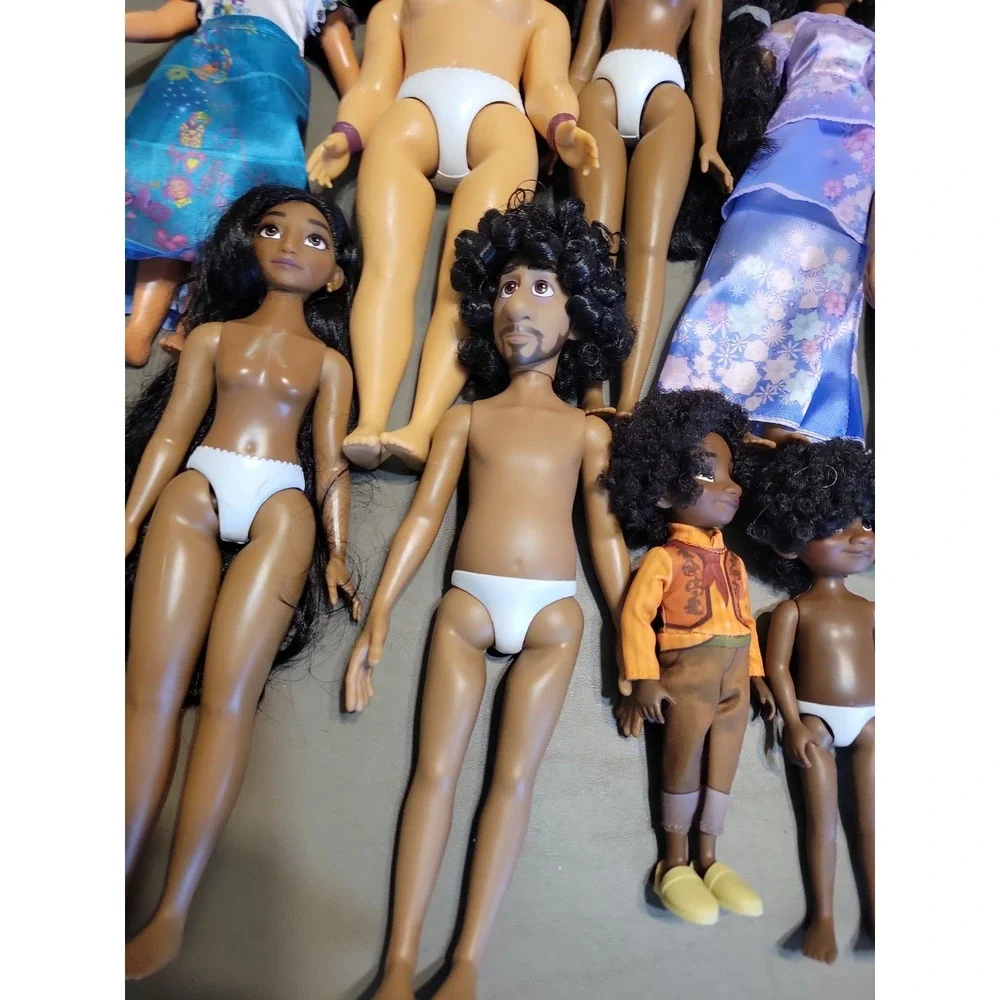 Disney Encanto Doll Figure Bruno Isabela Mirabel Antonio Luisa mixed lot